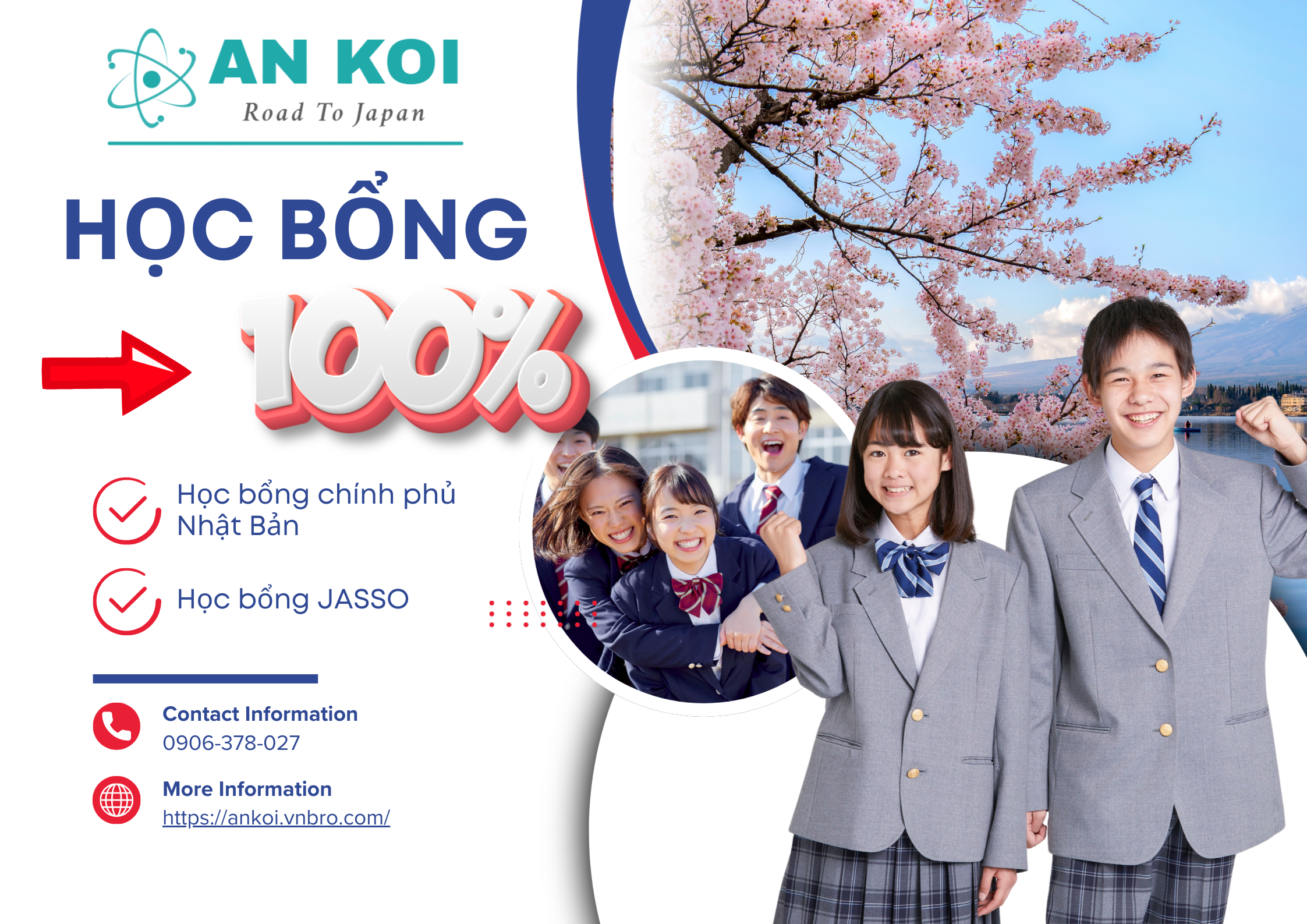 Cơ hội vàng du học Nhật Bản tại Đại học Osaka với học bổng giá trị cao