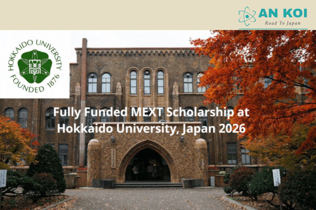 Học bổng MEXT dành cho sinh viên Đại học Hokkaido năm 2026