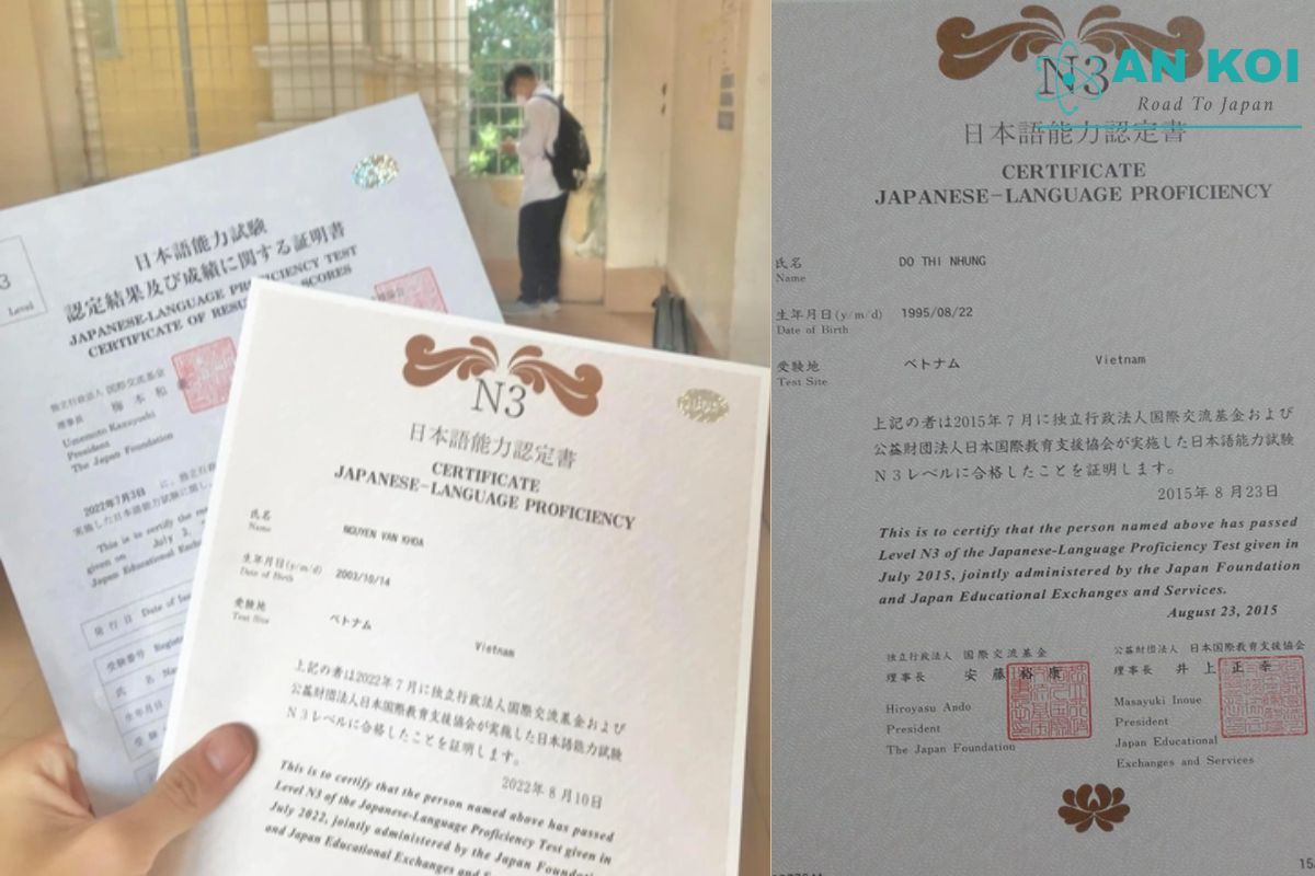 Chứng chỉ JLPT N3 là mục tiêu giúp người học định hướng lộ trình và ước tính học N3 trong bao lâu trước kỳ thi