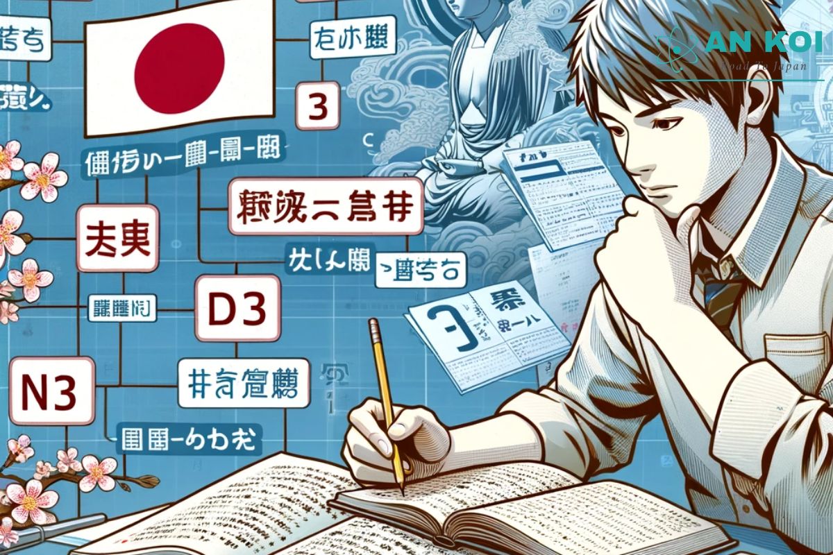 Tổng quan kỳ thi JLPT N3 và quá trình ôn luyện để xác định học N3 trong bao lâu phù hợp với từng người học