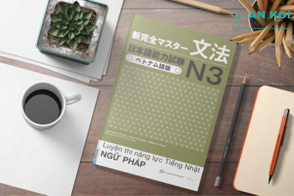 Giáo trình ngữ pháp N3 hỗ trợ xây dựng kiến thức trung cấp trong giai đoạn tăng tốc của lộ trình học.