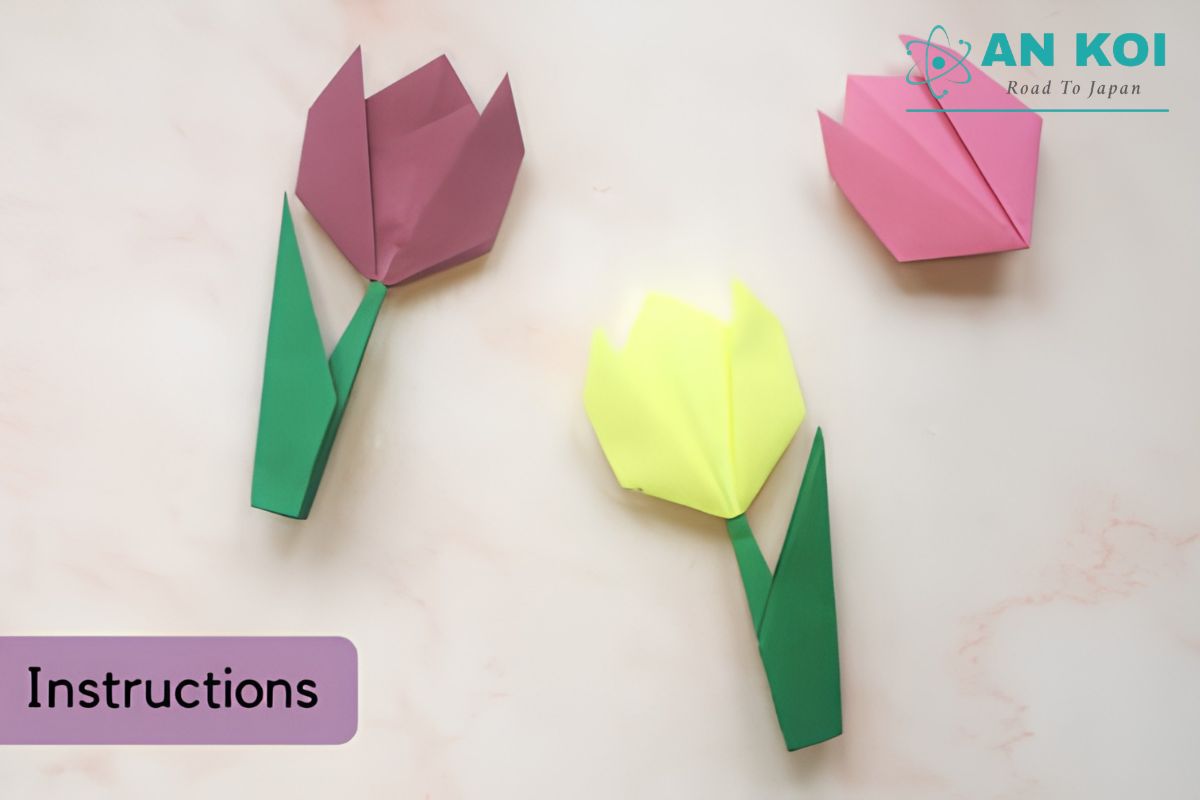 A simple Origami paper flower can be used for cards, bouquets or decorative pieces with a personal touch.